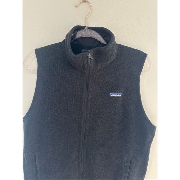 Patagonia Men’s Black Sweater Vest Large - Picture 2 of 5